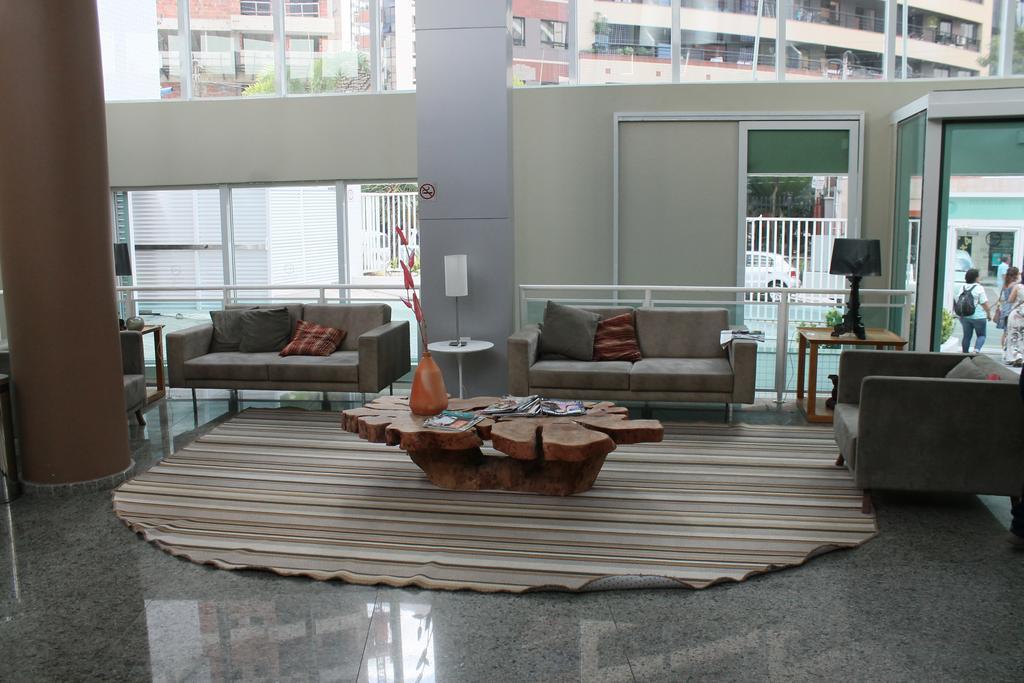 Apartamento 17º Andar Beira Mar Com 2 Quartos Fortaleza  Pokoj fotografie