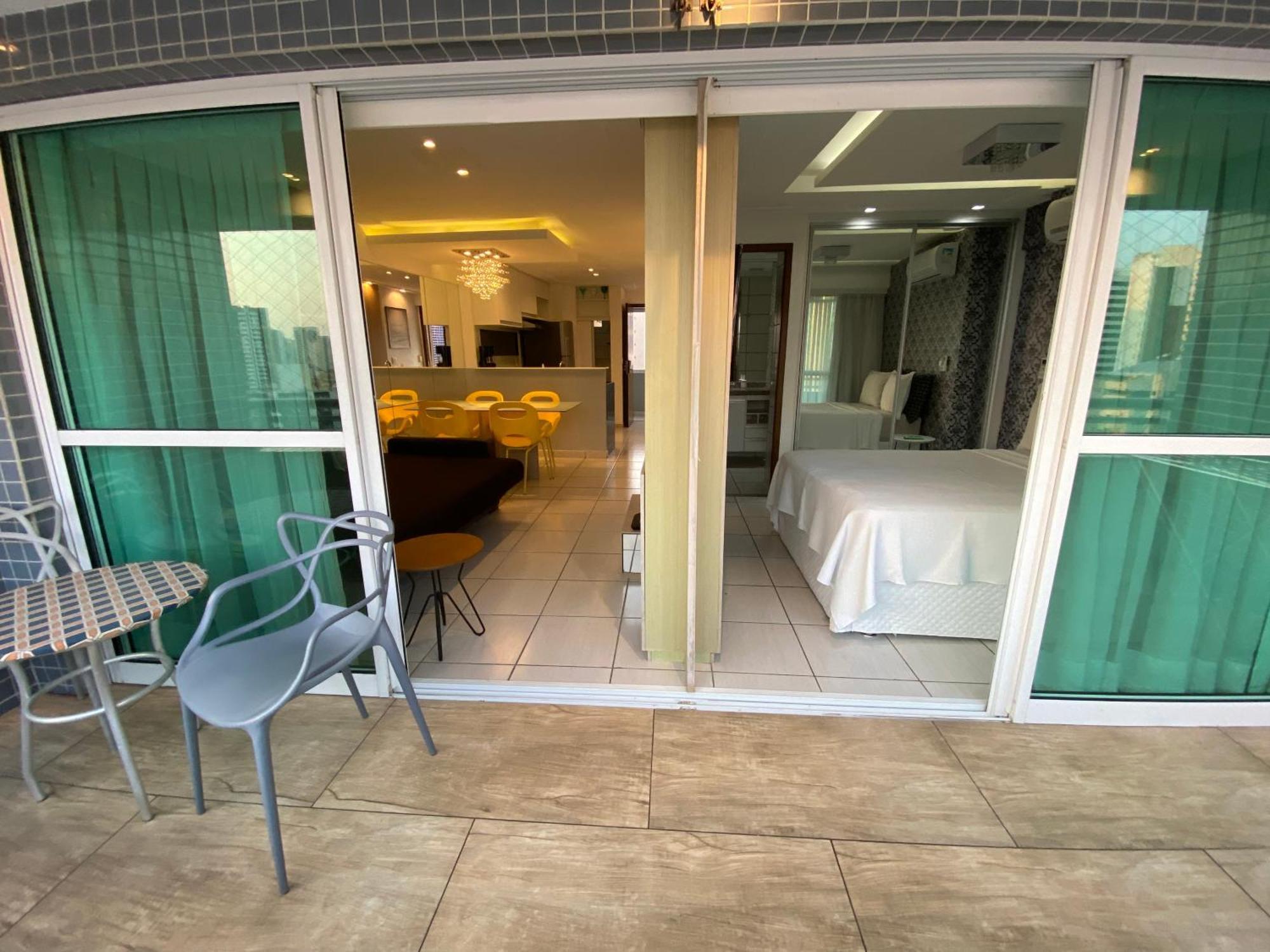 Apartamento 17º Andar Beira Mar Com 2 Quartos Fortaleza  Exteriér fotografie