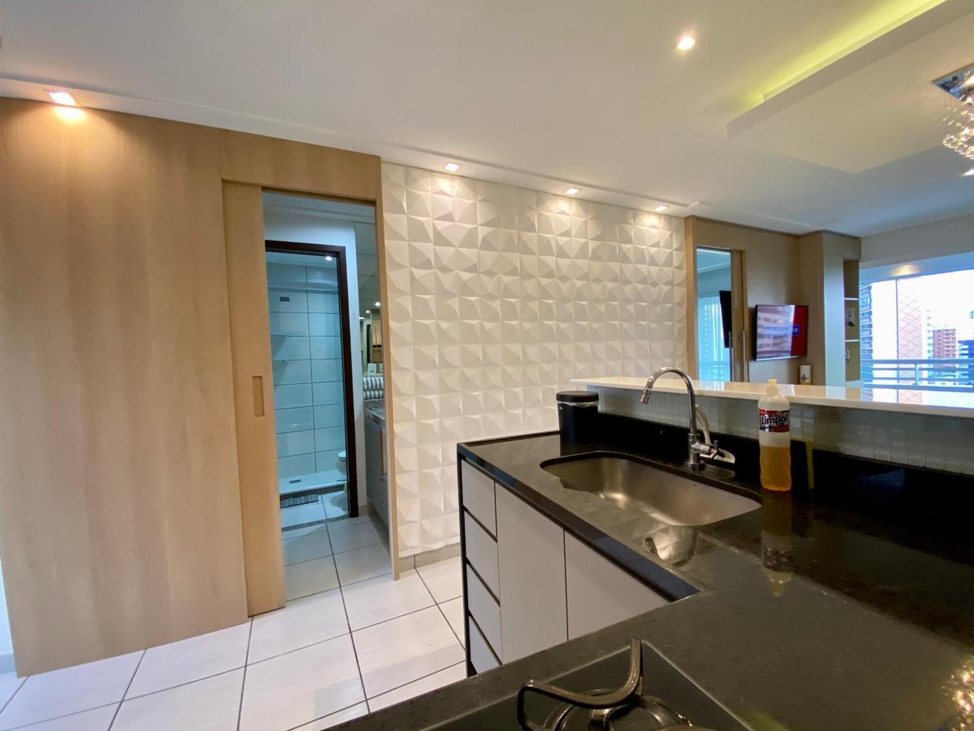 Apartamento 17º Andar Beira Mar Com 2 Quartos Fortaleza  Exteriér fotografie