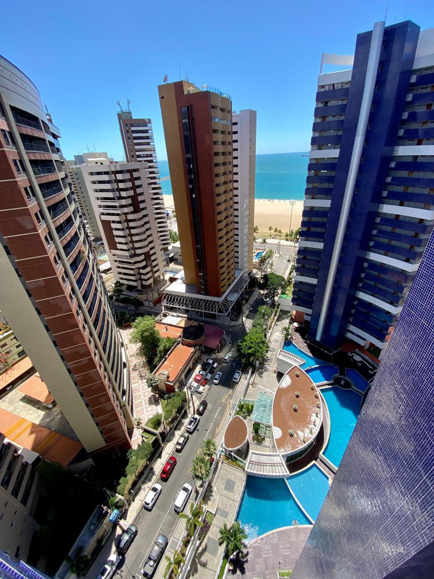 Apartamento 17º Andar Beira Mar Com 2 Quartos Fortaleza  Exteriér fotografie