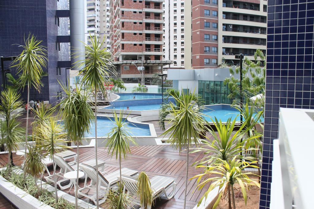 Apartamento 17º Andar Beira Mar Com 2 Quartos Fortaleza  Pokoj fotografie